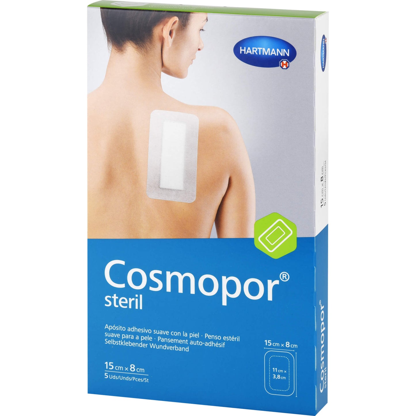 COSMOPOR steril Wundverband 8x15 cm 5 St