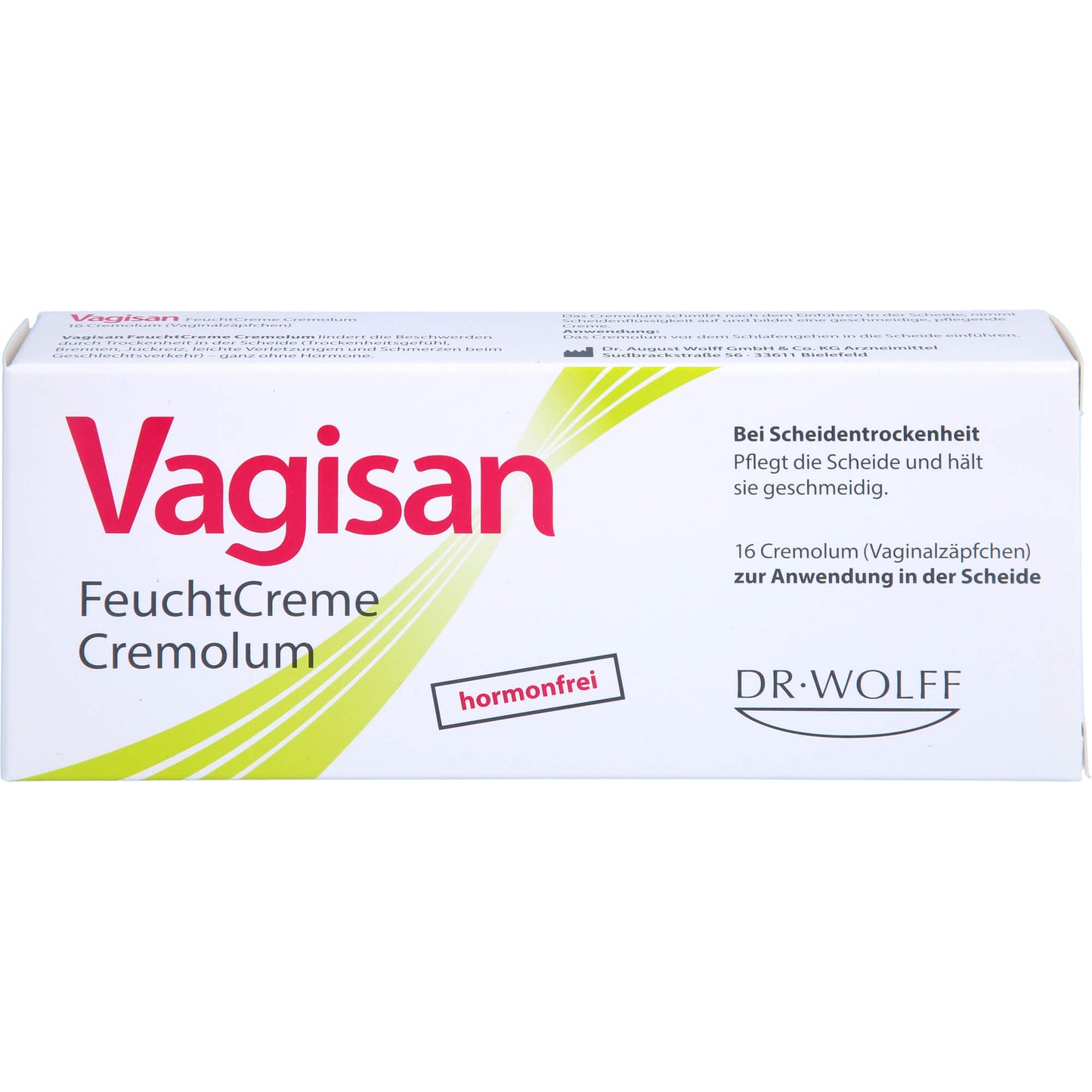 VAGISAN FeuchtCreme Cremolum 16 St