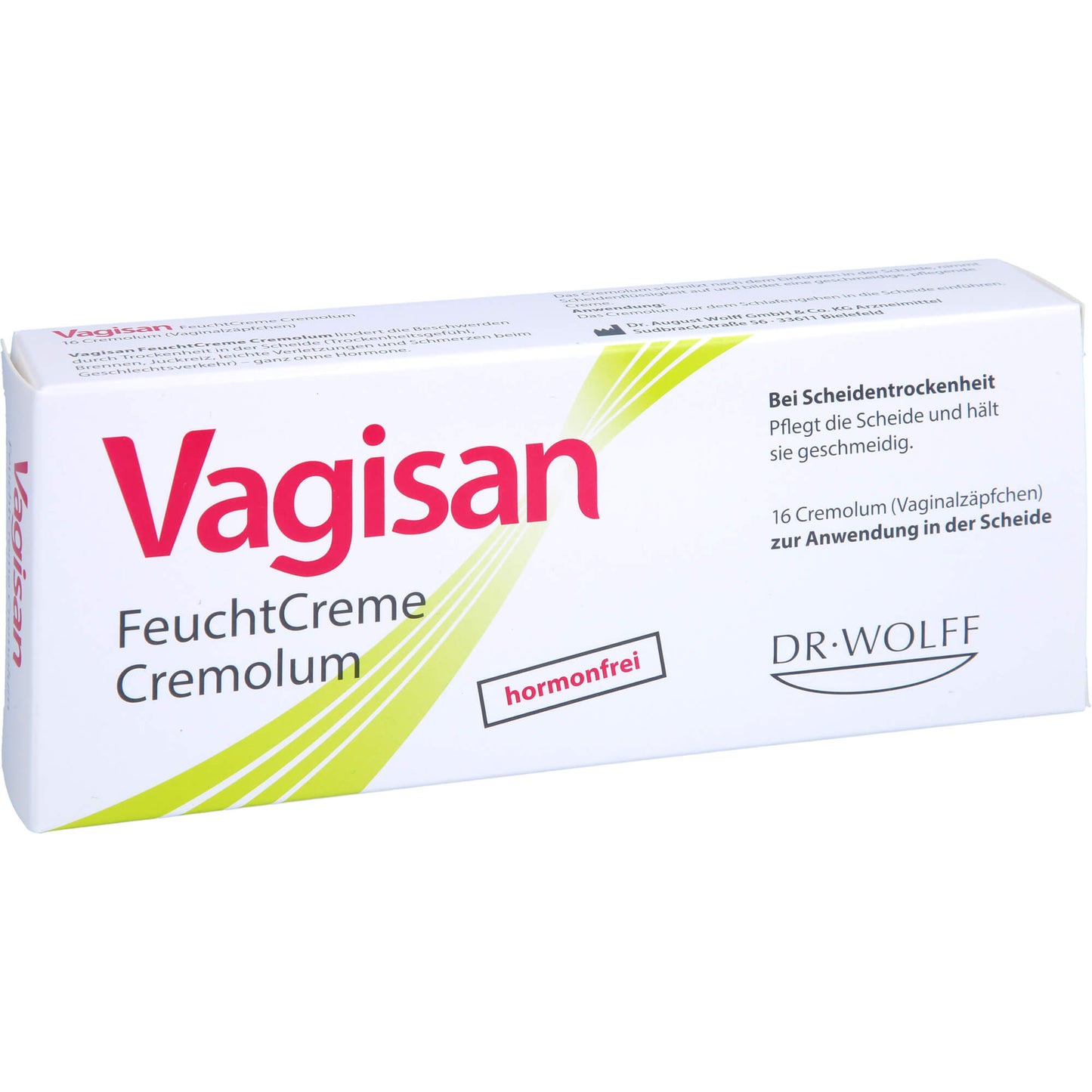 VAGISAN FeuchtCreme Cremolum 16 St