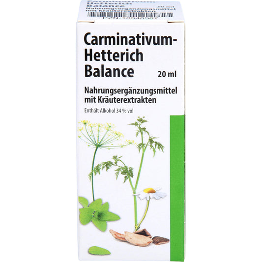 CARMINATIVUM Hetterich Balance Tropfen z.Einnehmen 20 ml