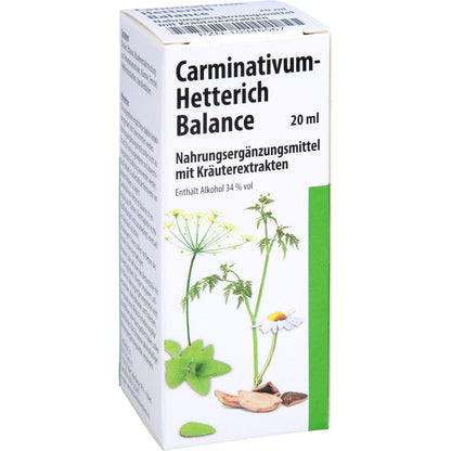CARMINATIVUM Hetterich Balance Tropfen z.Einnehmen 20 ml