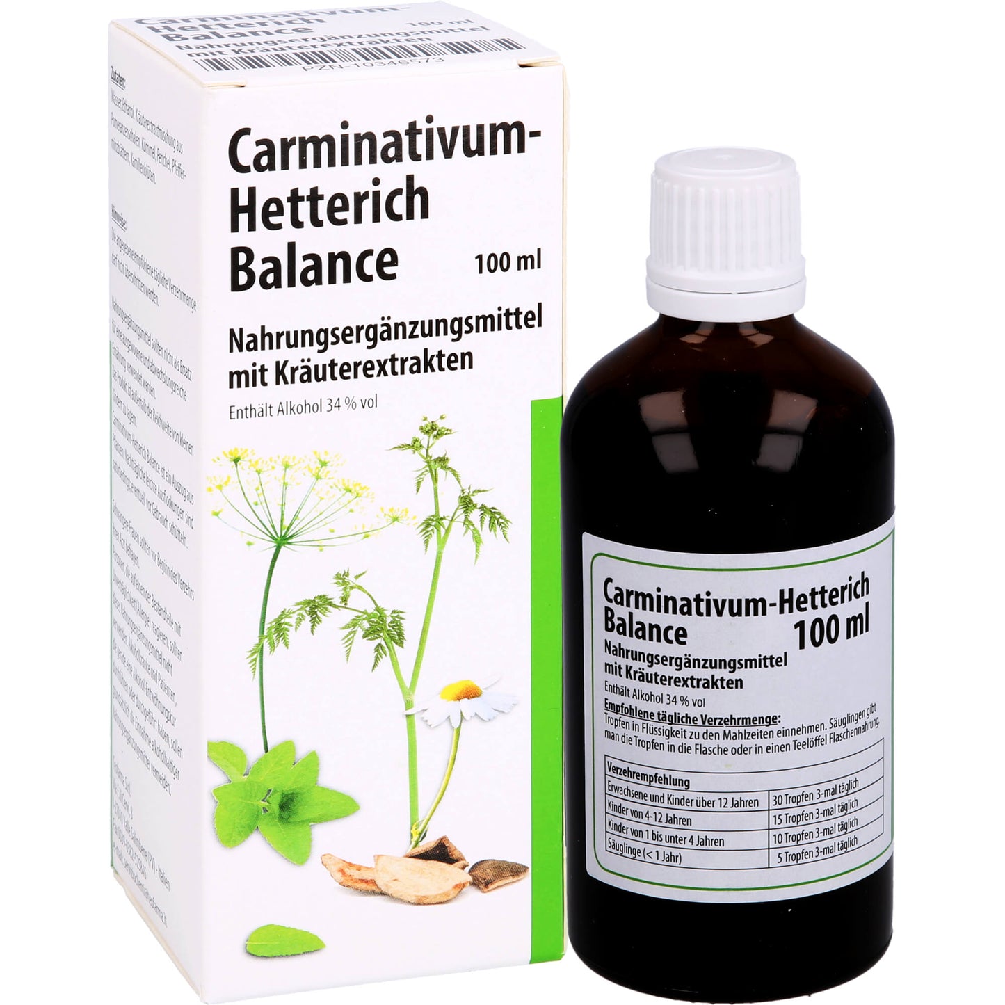 CARMINATIVUM Hetterich Balance Tropfen z.Einnehmen 100 ml