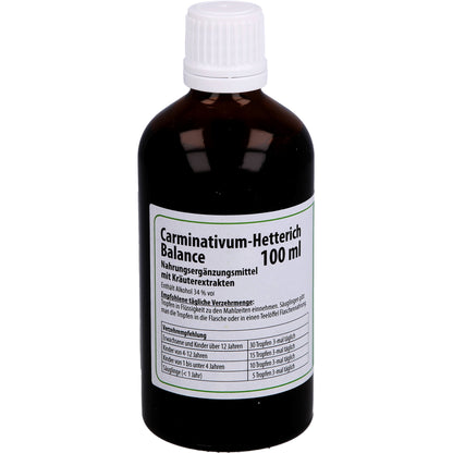 CARMINATIVUM Hetterich Balance Tropfen z.Einnehmen 100 ml