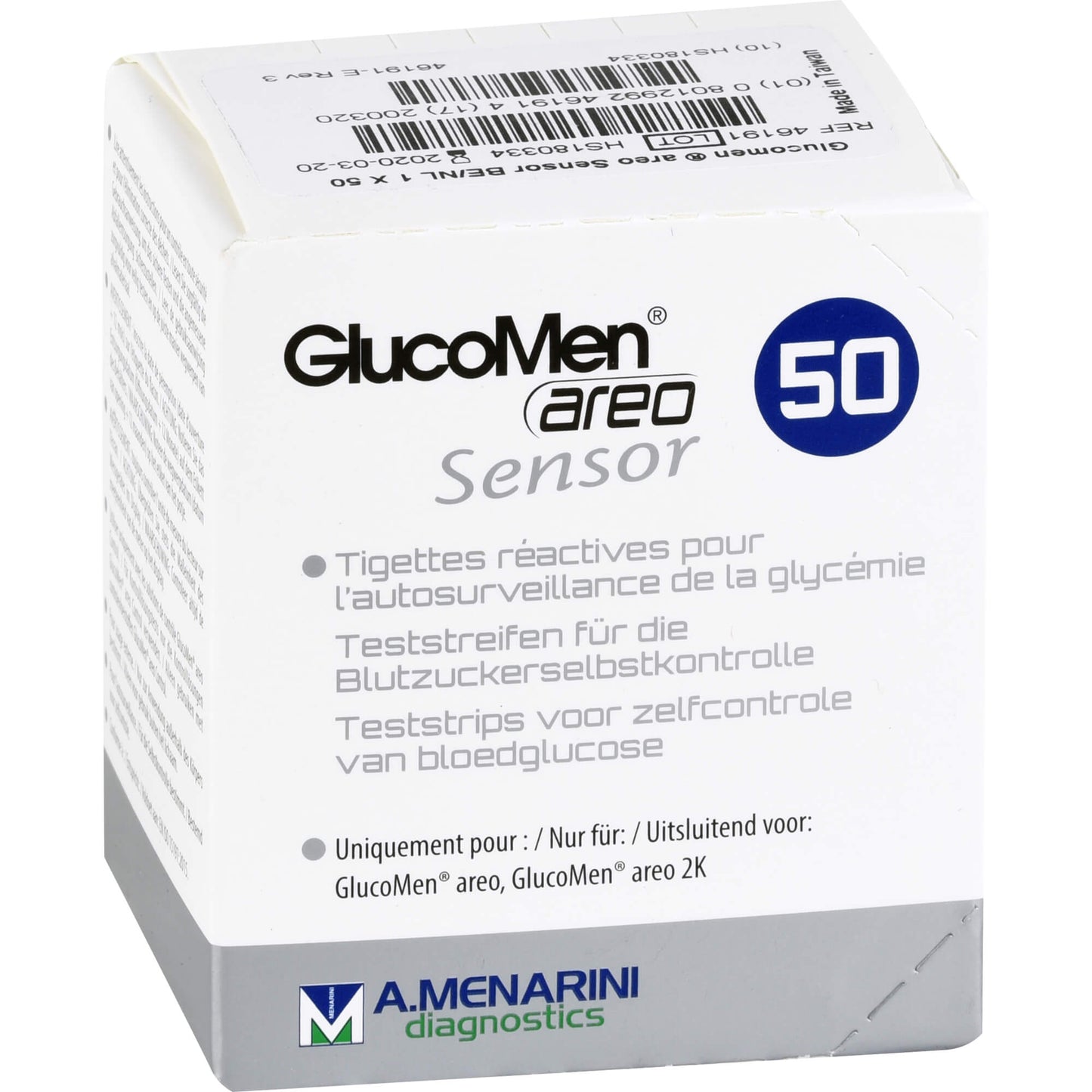 GLUCOMEN areo Sensor Teststreifen 50 St
