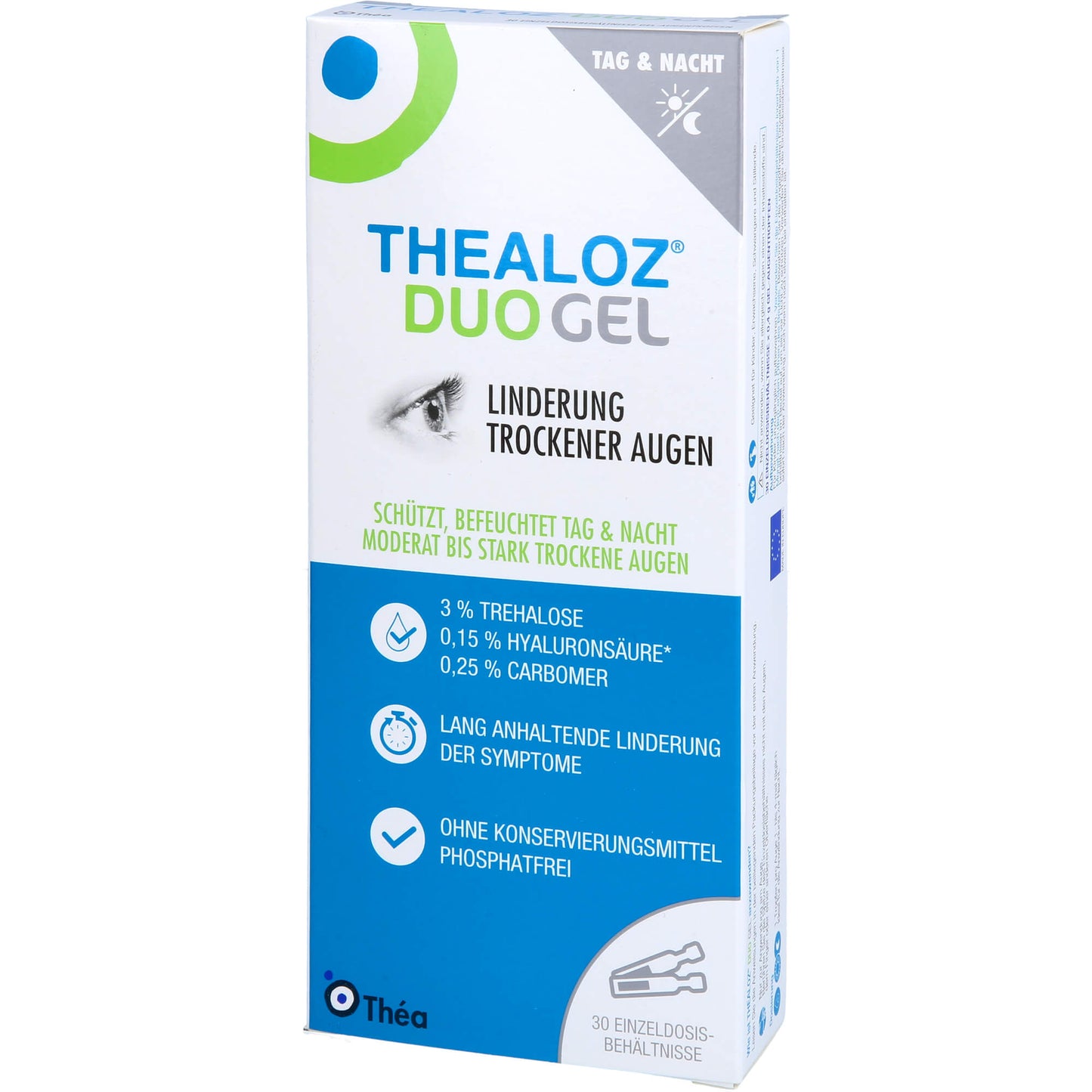 THEALOZ Duo Augengel 30X0.4 g