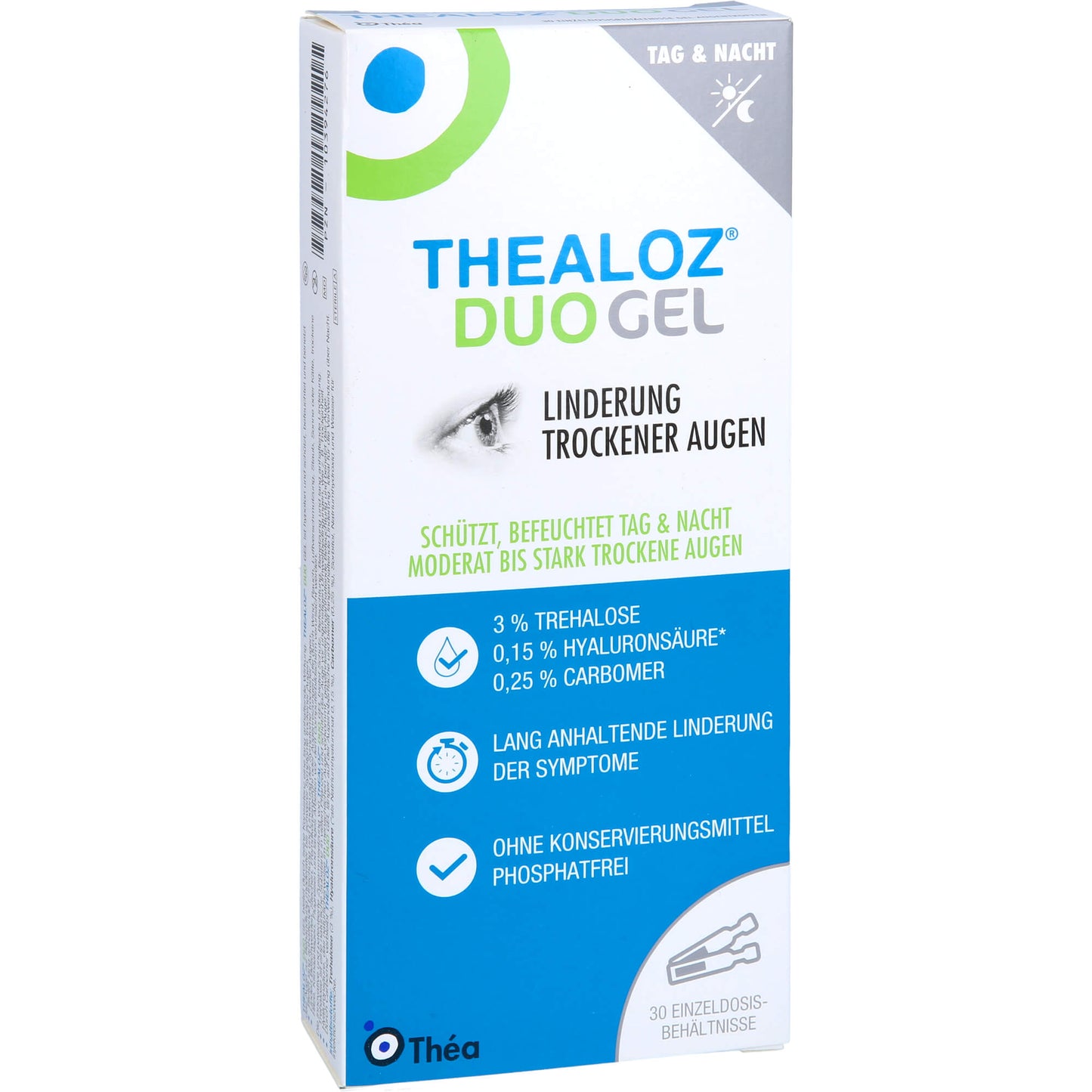 THEALOZ Duo Augengel 30X0.4 g