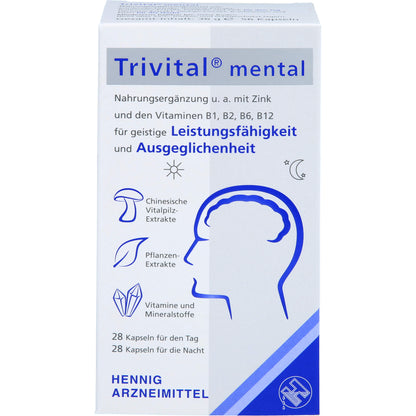TRIVITAL mental Kapseln 56 St