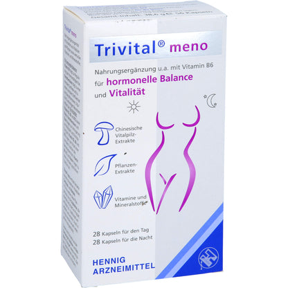 TRIVITAL meno Kapseln 56 St