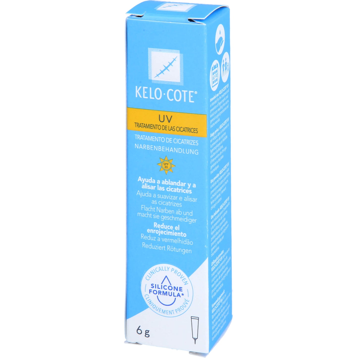 KELO-COTE UV Silikon Narbengel LSF 30 6 g