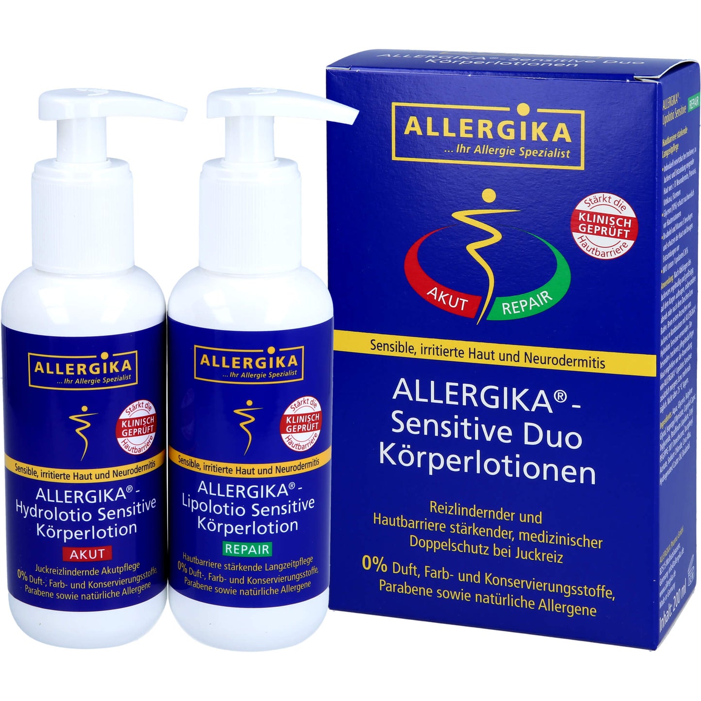 ALLERGIKA sensitive Duo Körperlotionen 2X200 ml