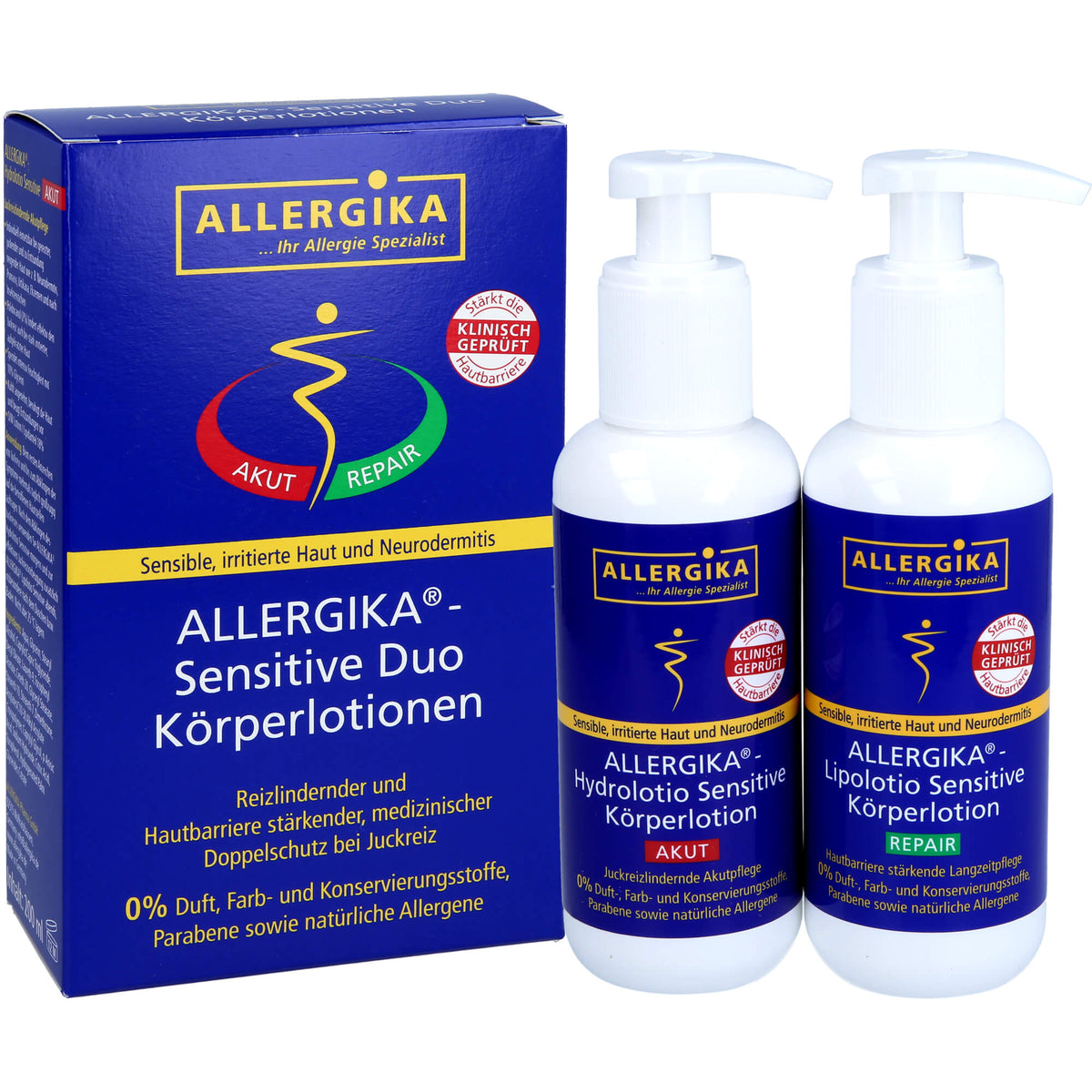 ALLERGIKA sensitive Duo Körperlotionen 2X200 ml