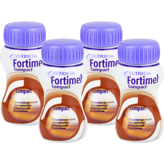 FORTIMEL Compact 2.4 kcal Schokoladengeschmack 8X4X125 ml