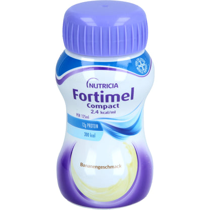 FORTIMEL Compact 2.4 kcal Bananengeschmack 8X4X125 ml