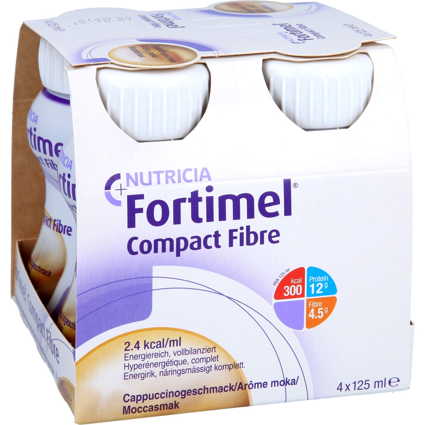 FORTIMEL Compact Fibre Cappuccino 8X4X125 ml