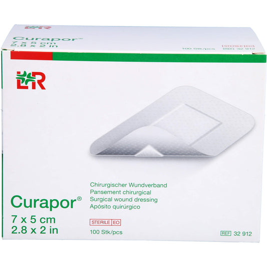 CURAPOR Wundverband steril chirurgisch 5x7 cm 100 St
