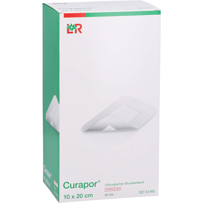 CURAPOR Wundverband steril chirurgisch 10x20 cm 50 St
