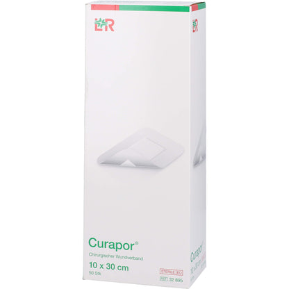 CURAPOR Wundverband steril chirurgisch 10x30 cm 50 St