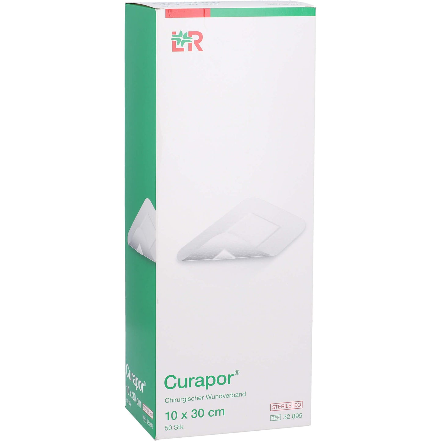 CURAPOR Wundverband steril chirurgisch 10x30 cm 50 St