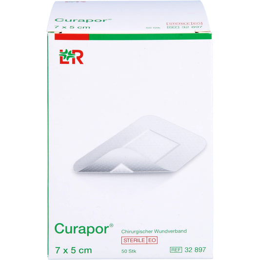 CURAPOR Wundverband steril chirurgisch 5x7 cm 50 St