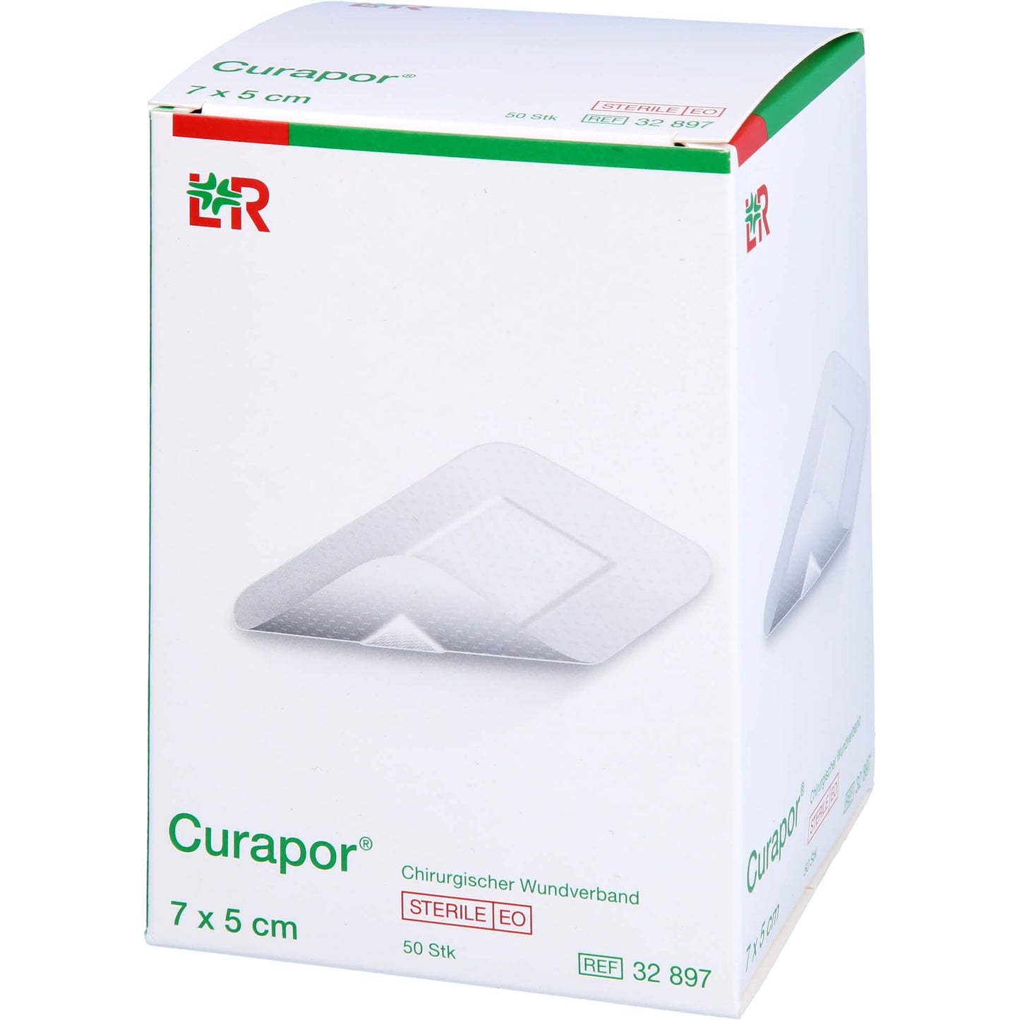 CURAPOR Wundverband steril chirurgisch 5x7 cm 50 St