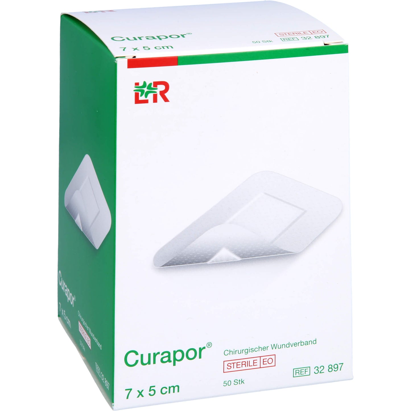 CURAPOR Wundverband steril chirurgisch 5x7 cm 50 St