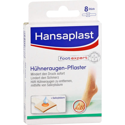 HANSAPLAST Hühneraugenpflaster 8 St