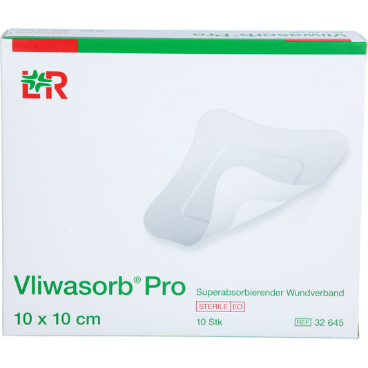 VLIWASORB Pro superabsorb.Komp.steril 10x10 cm 10 St