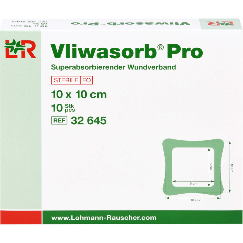 VLIWASORB PRO ST 10X10CM 10 St