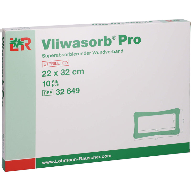 VLIWASORB PRO ST 22X32CM 10 St