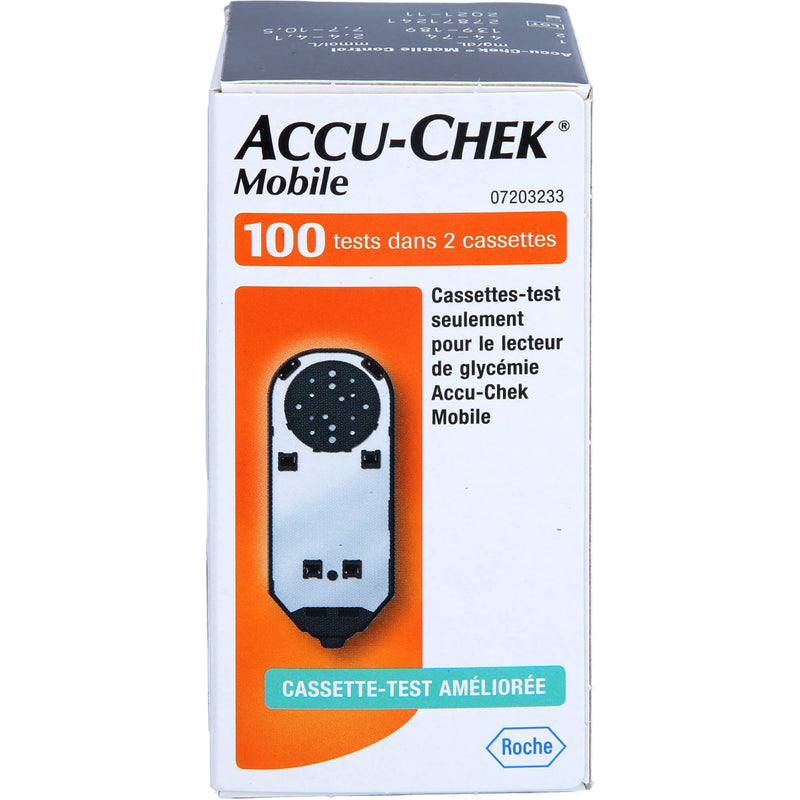 ACCU CHEK MOBILE TESTKASS 100 St