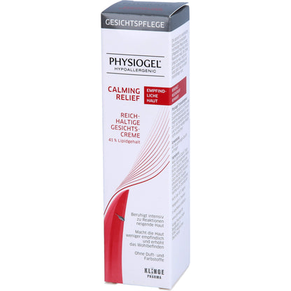 PHYSIOGEL Calming Relief reichhaltige Gesichtscre. 40 ml