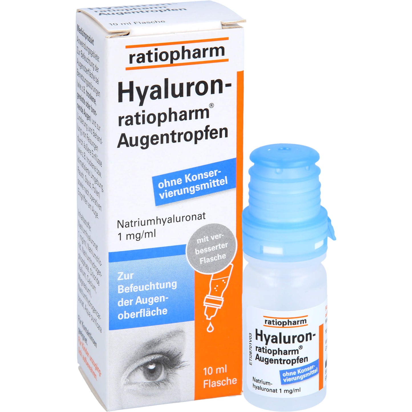 HYALURON-RATIOPHARM Augentropfen 10 ml