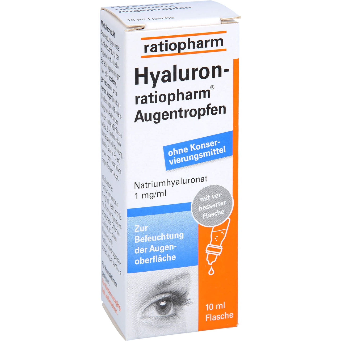 HYALURON-RATIOPHARM Augentropfen 10 ml