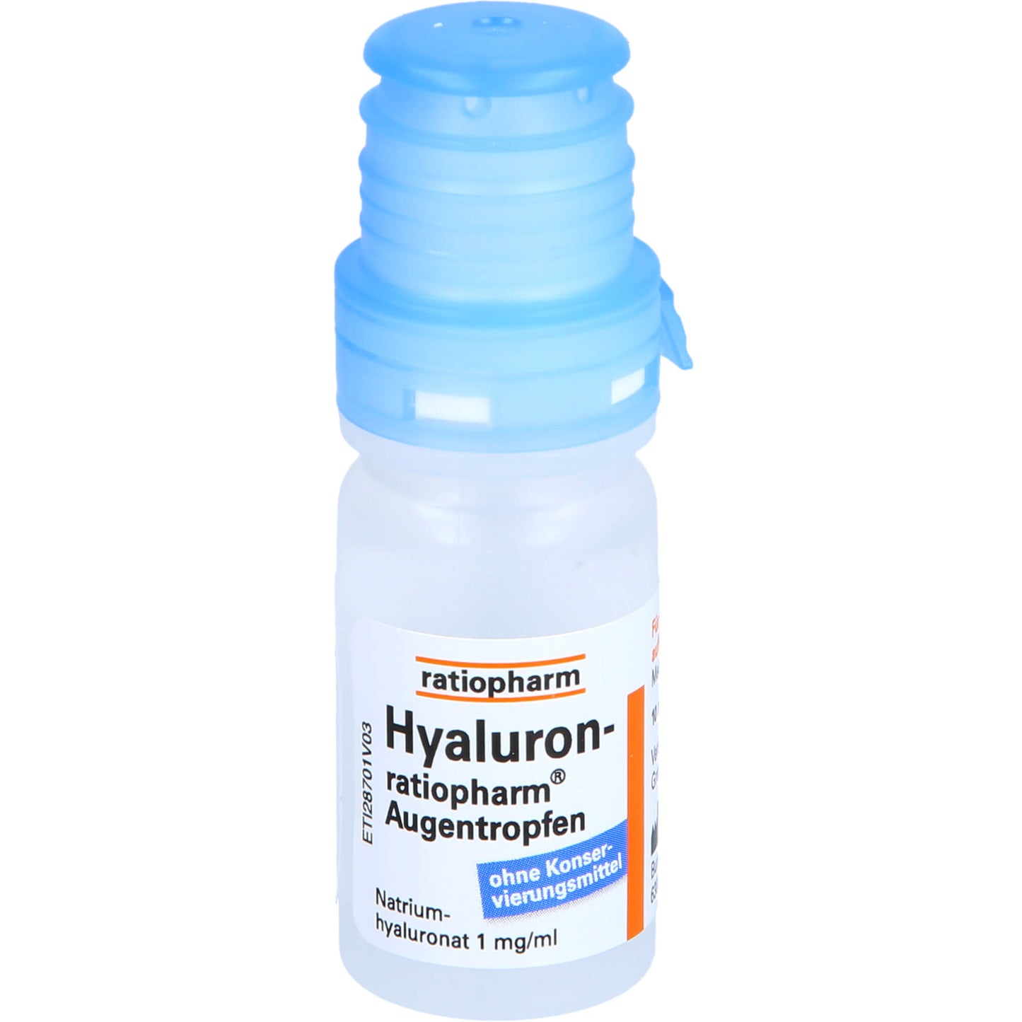 HYALURON-RATIOPHARM Augentropfen 10 ml