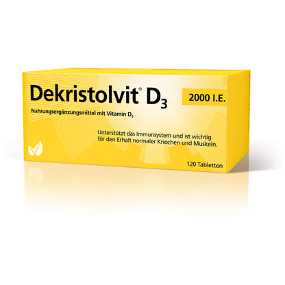 DEKRISTOLVIT D3 2000 I.E. Tabletten 120 St