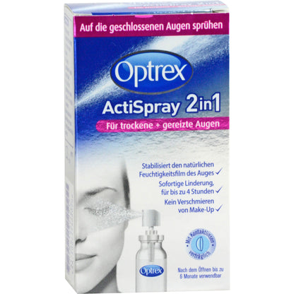 OPTREX ActiSpray 2in1 f.trockene+gereizte Augen 10 ml