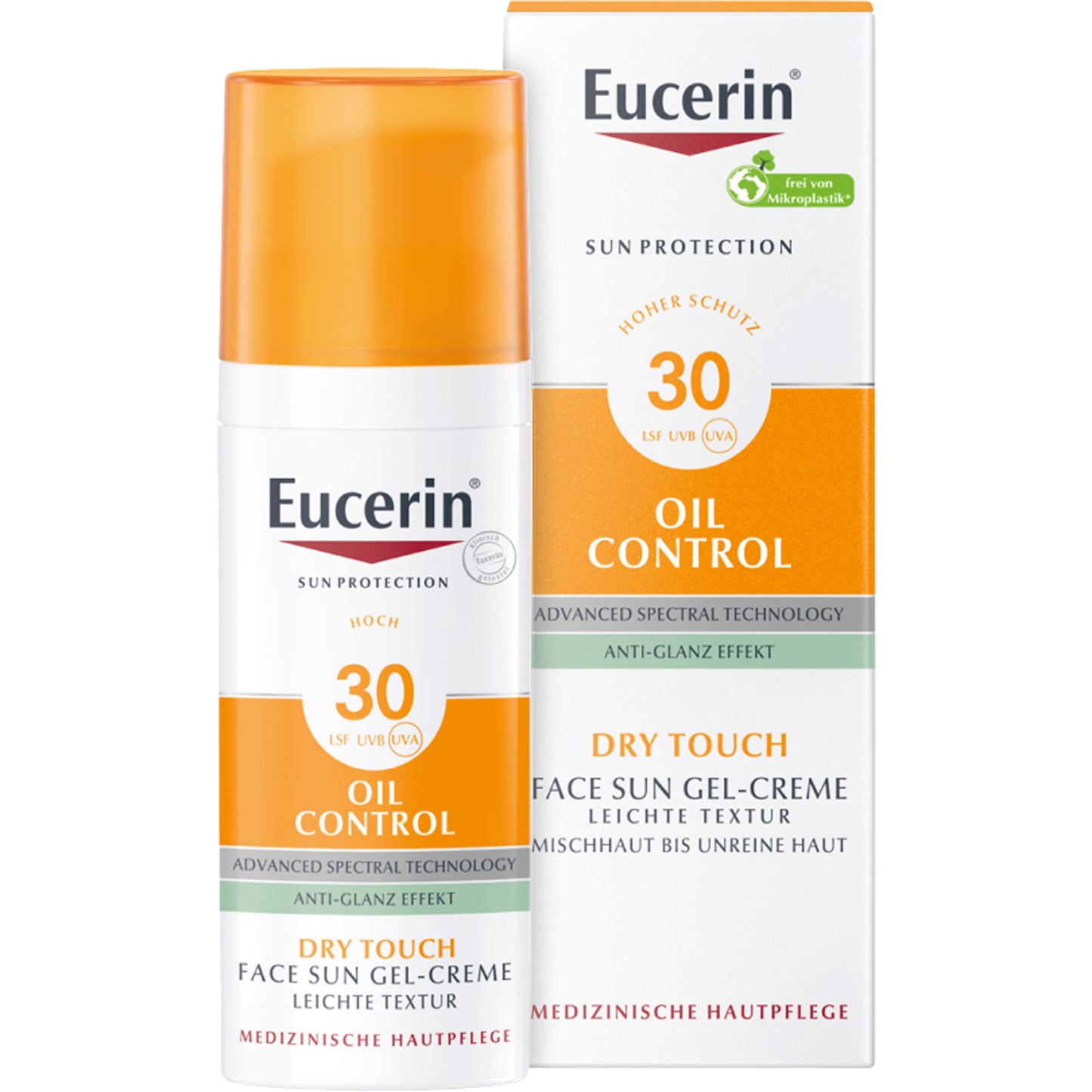 EUCERIN Sun Gel-Creme Oil Contr.Anti-Gl.Eff.LSF 30 50 ml