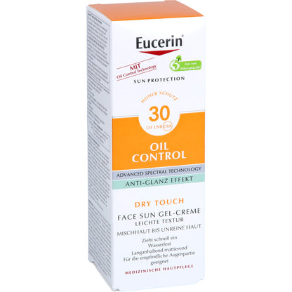 EUCERIN Sun Gel-Creme Oil Contr.Anti-Gl.Eff.LSF 30 50 ml