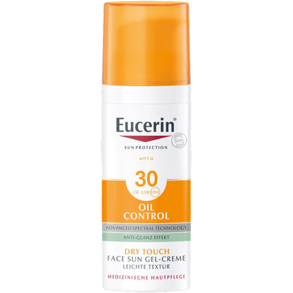 EUCERIN Sun Gel-Creme Oil Contr.Anti-Gl.Eff.LSF 30 50 ml