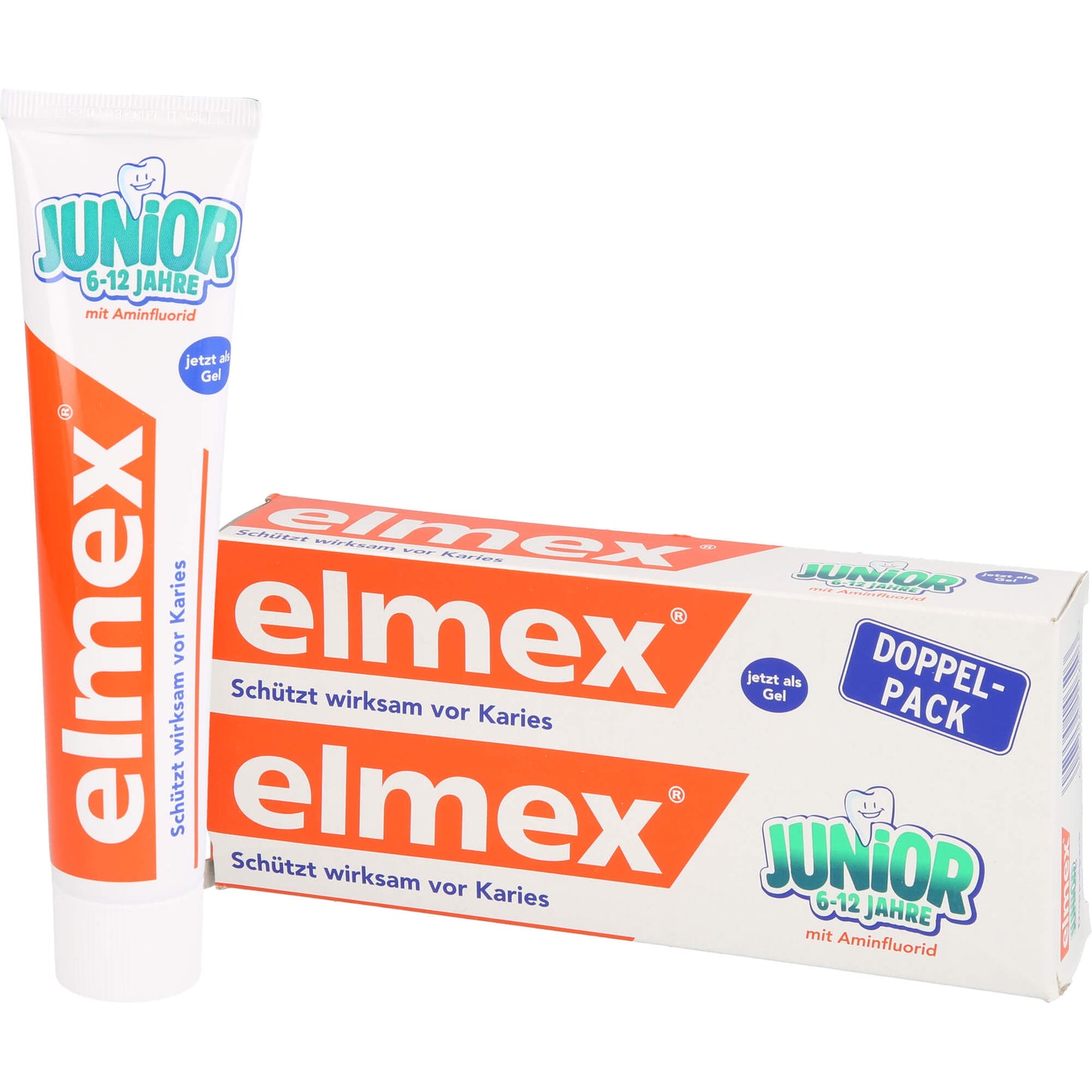 ELMEX Junior Zahnpasta Doppelpack 2X75 ml
