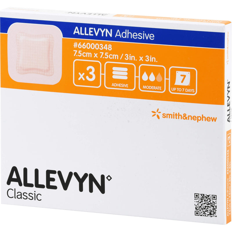 ALLEVYN ADH 7.5X7.5CM HAFT 3 St