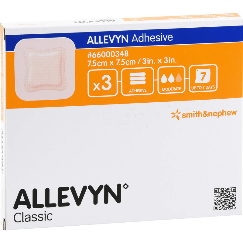 ALLEVYN ADH 7.5X7.5CM HAFT 3 St