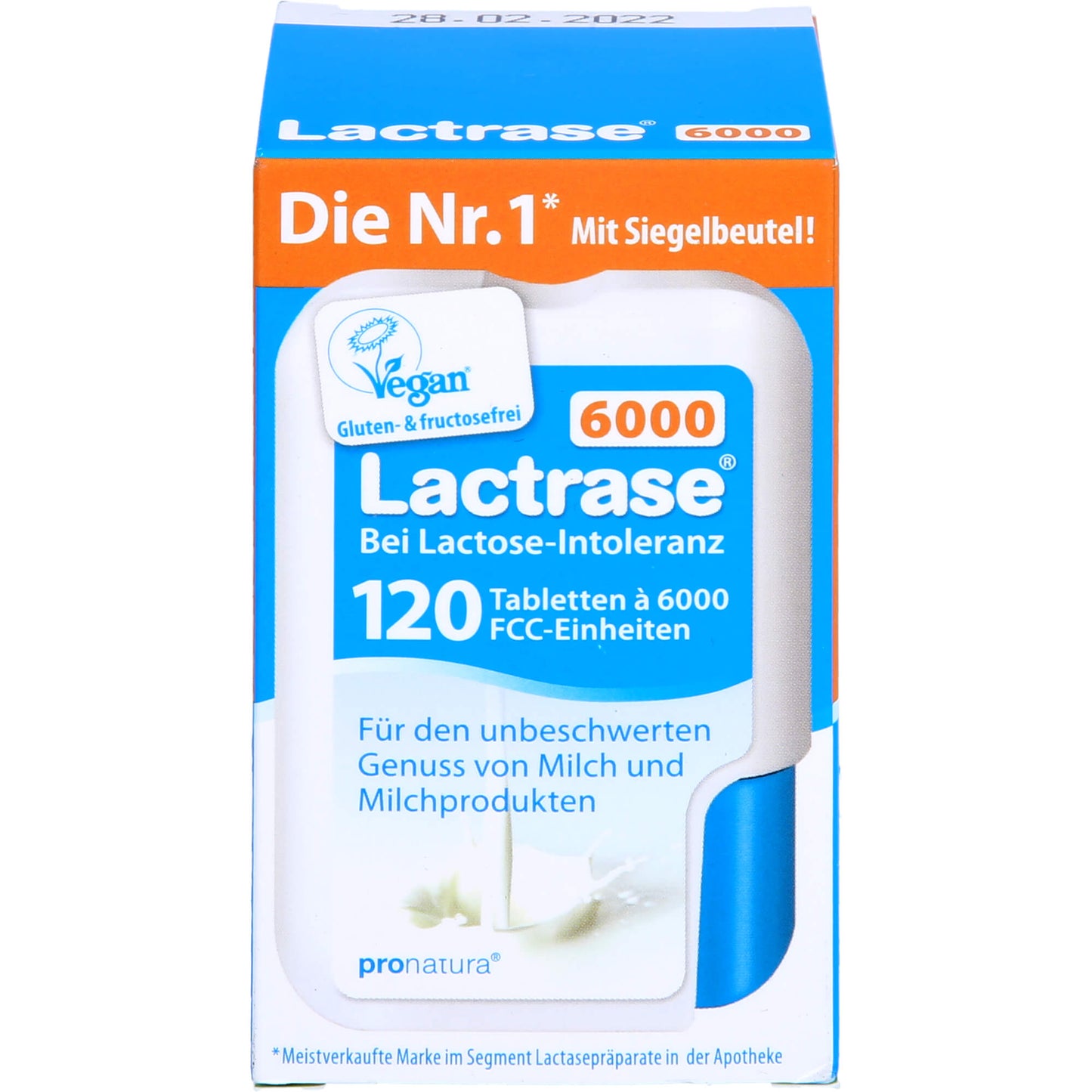 LACTRASE 6.000 FCC Tbl.im Klickspender Doppelpack 2X120 St