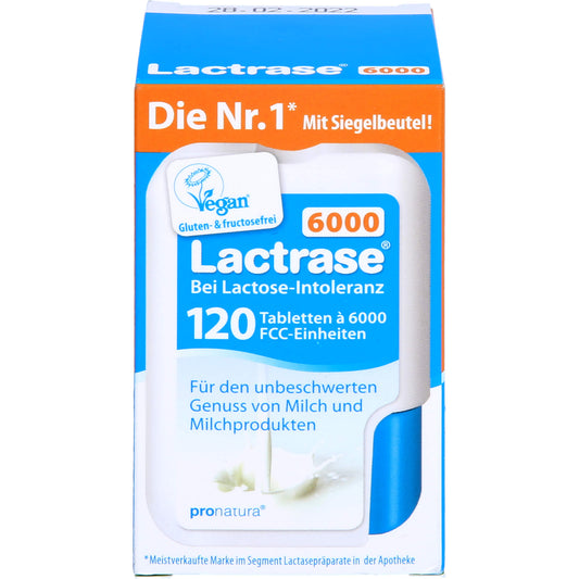 LACTRASE 6.000 FCC Tbl.im Klickspender Doppelpack 2X120 St