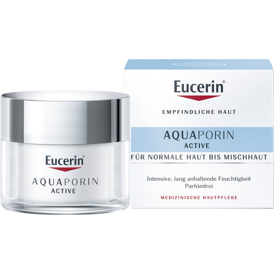 EUCERIN AQUAporin Active Creme norm.bis Mischhaut 50 ml