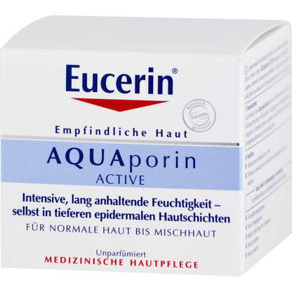 EUCERIN AQUAporin Active Creme norm.bis Mischhaut 50 ml