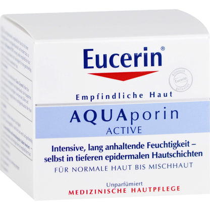 EUCERIN AQUAporin Active Creme norm.bis Mischhaut 50 ml