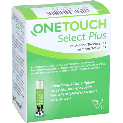 ONE TOUCH Select Plus Blutzucker Teststreifen 50 St