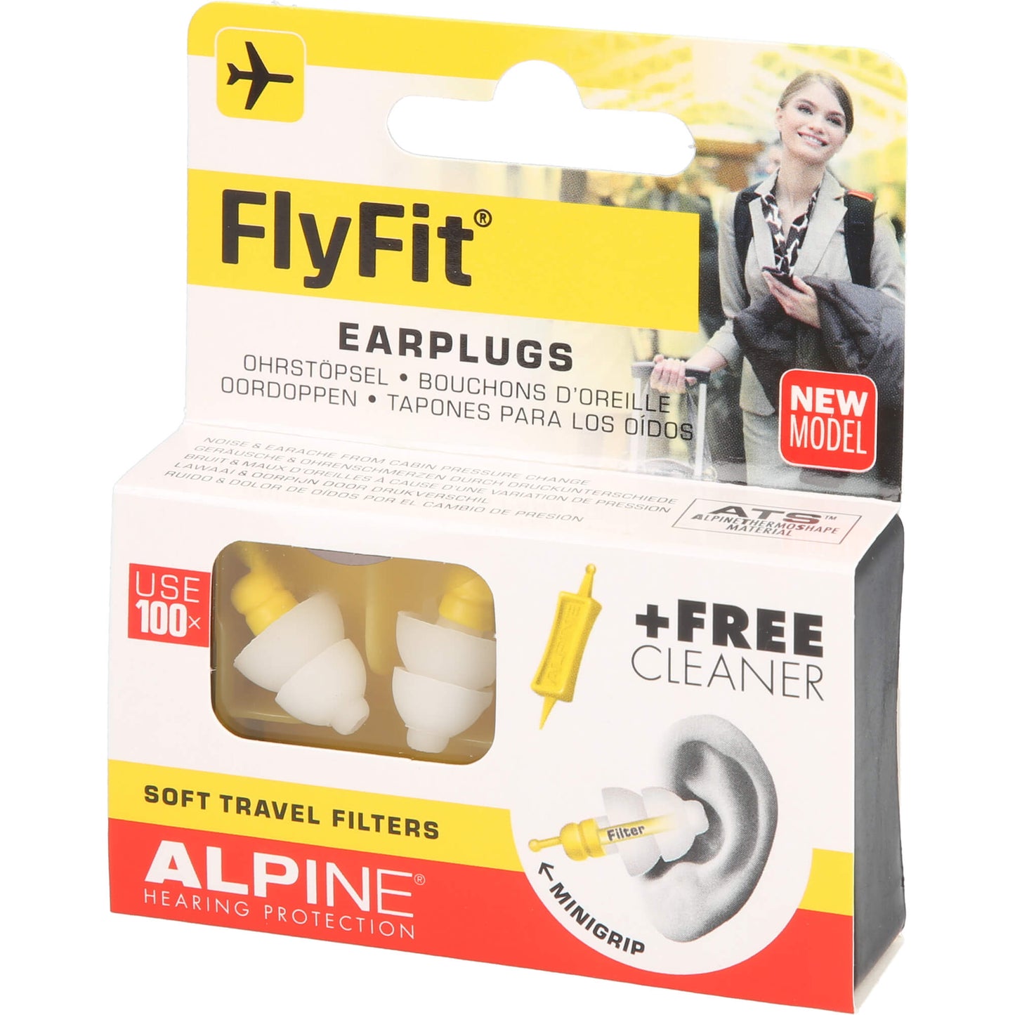 ALPINE FLYFIT Ohrstöpsel 2 St