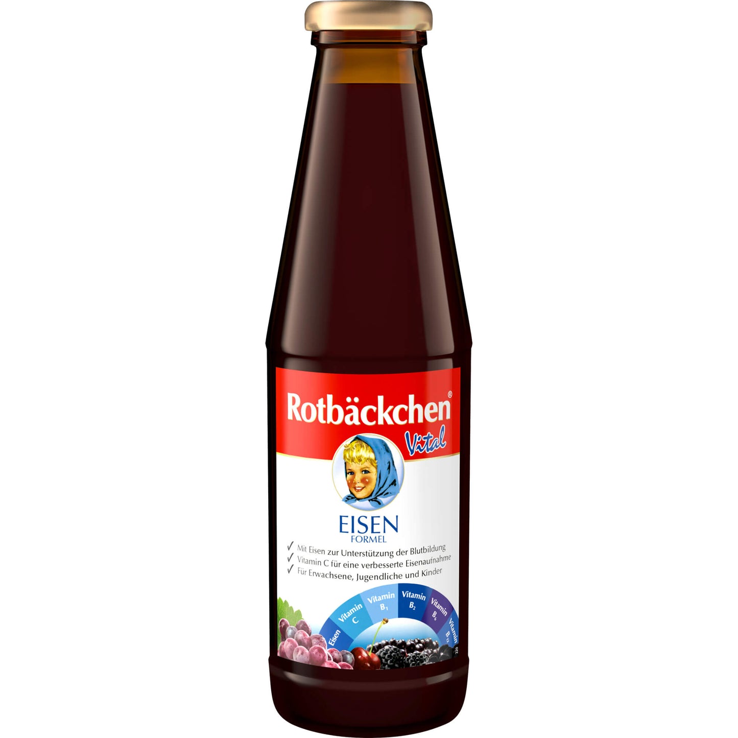 RABENHORST Rotbäckchen Vital Eisen Formel Saft 450 ml